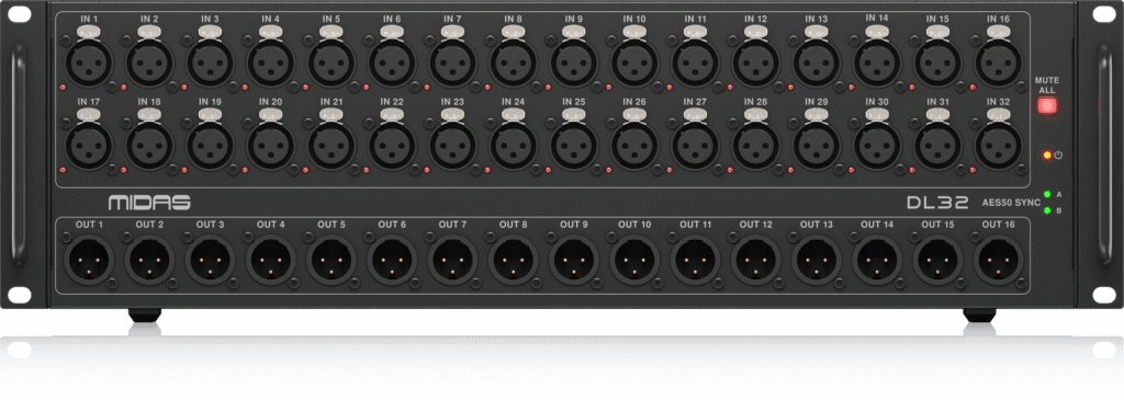 DL32 Audio Stage Box